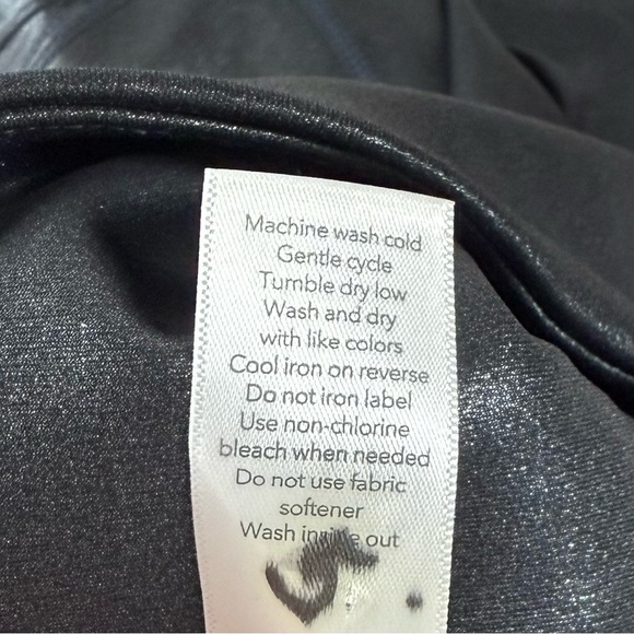 Athleta Inclination Moto Tight Leggings Womens Medium Black High Rise - Picture 7 of 12